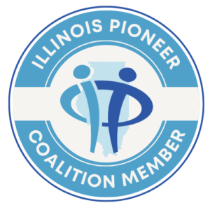 illinois pioneer coalition member badge graphic